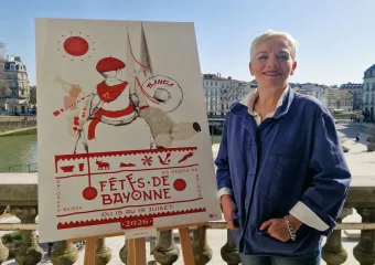 Découvrez la nouvelle affiche des fêtes de Bayonne 2026!