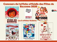 Votez pour la nouvelle affiche des fêtes de Bayonne 2026!
