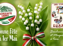 Bon 1er MAI à toutes et tous!
