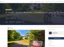 Tous vos biens diffusés sur Paysbasque.immo!