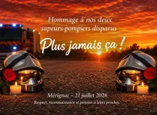 Hommage national à venir pour nos 2 pompiers tombés ce 21 juillet 2026.