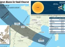 Rare, une éclipse solaire ce mardi 12 août 2026 à admirer!