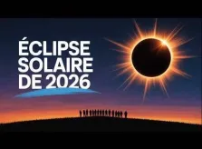 Rare, une éclipse solaire ce mardi 12 août 2026 à admirer!