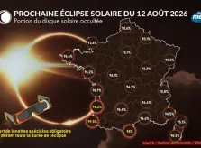 Rare, une éclipse solaire ce mardi 12 août 2026 à admirer!