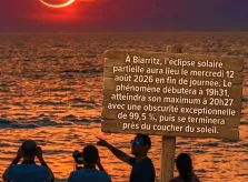 Rare, une éclipse solaire ce mardi 12 août 2026 à admirer!