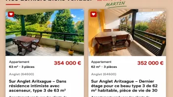 Coup double sur Anglet Aritxague, avec des clients en or massif!