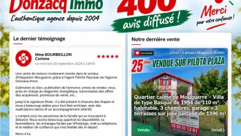 Septembre 2026, notre 400 ième avis publié sur notre site!
