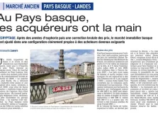 Au Pays Basque, le marché de l’ancien a tourné en faveur des acquéreurs!