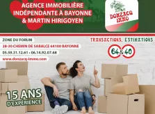 ACHETER ou VENDRE avec DONZACQ Immo, pas de problème c’est notre métier!