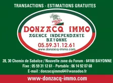 ESTIMATIONS GRATUITES SOUS 48 HEURES,c’est chez Donzacq Immo et nulle part ailleurs
