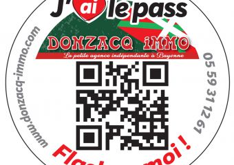 J’AIME le Pass de chez Donzacq Immo, la petite agence indépendante sur Bayonne, 64 & 40